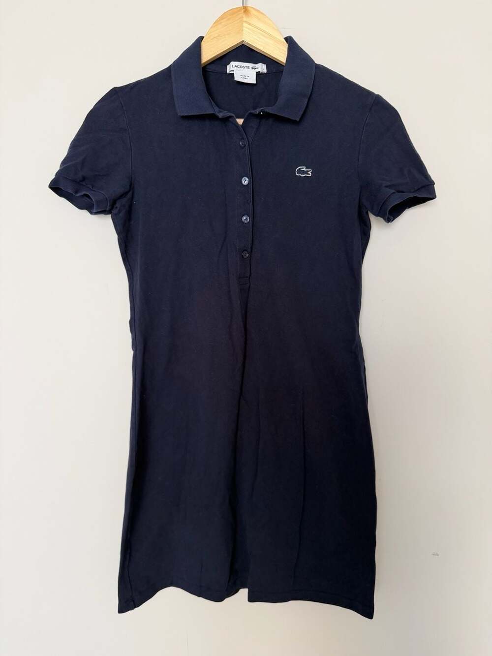 Lacoste Slim Fit Stretch Mini Piqué Polo Dress
